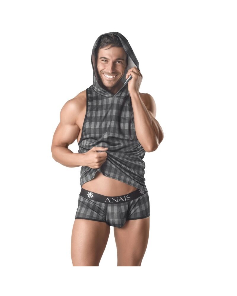 ANAIS MEN - T-SHIRT CON CAPPUCCIO AEGIS XL