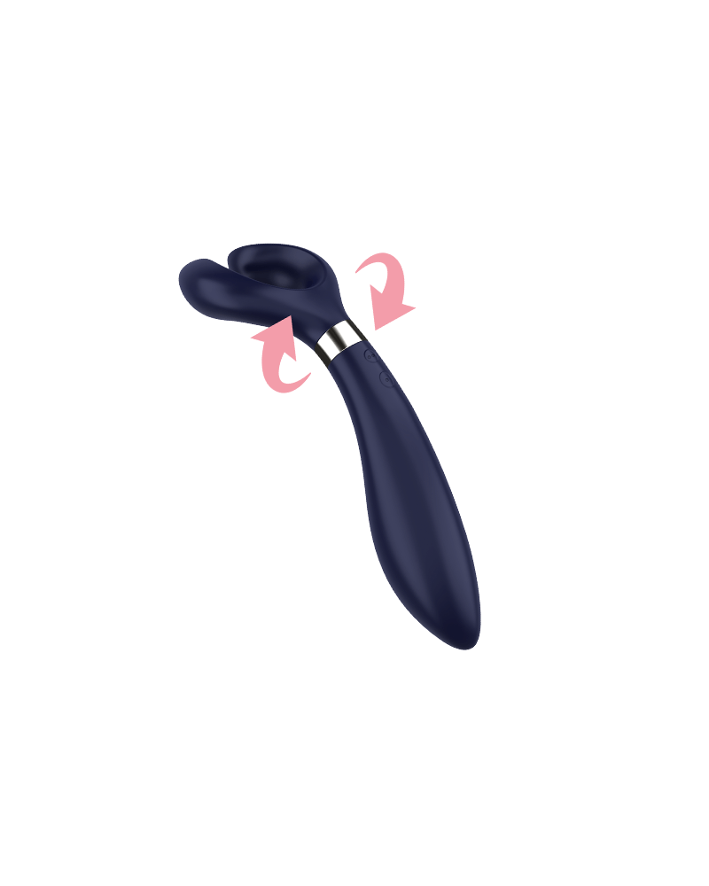 SATISFYER - DIVERTIMENTO INFINITO MULTI VIBRATOR 3 NERO