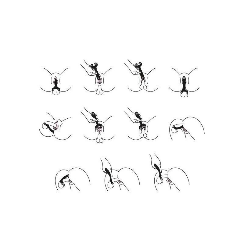 SATISFYER - DIVERTIMENTO INFINITO MULTI VIBRATOR 3 NERO