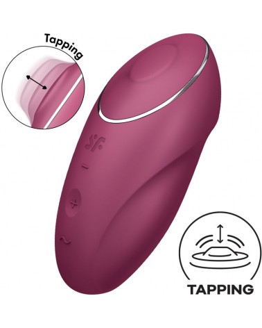 SATISFYER - TAP  CLIMAX 1 VIBRATORE LAY-ON GRIGIO