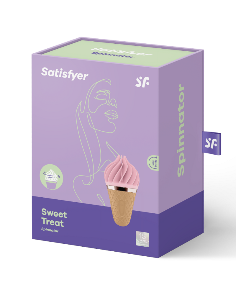 SATISFYER - SPINNATOR SWEET TREAT NERO