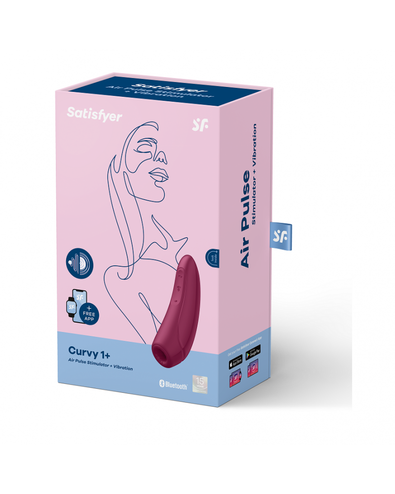 SATISFYER - CURVY 2 + ROSA