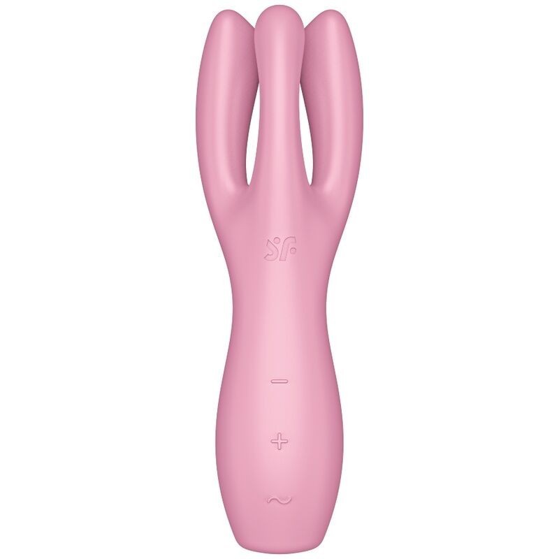 SATISFYER - VIBRATORE THREESOME 3 MENTA