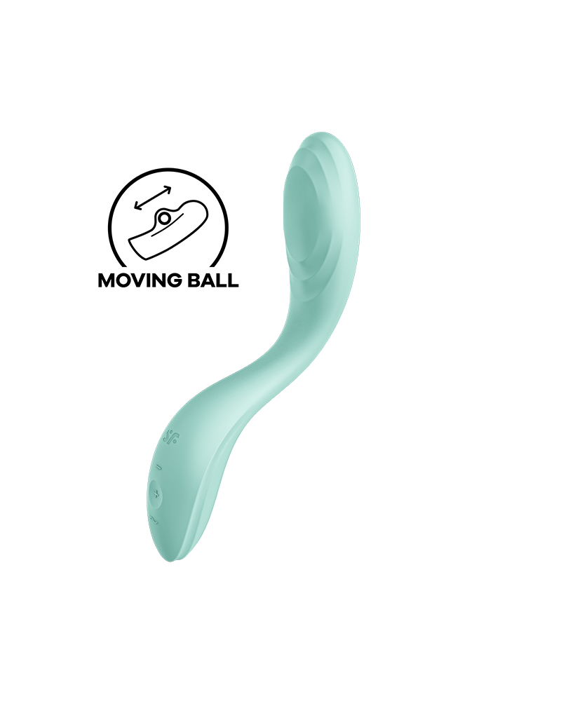 SATISFYER - VIBRATORE RRROLLING PLEASURE GSPOT BIANCO