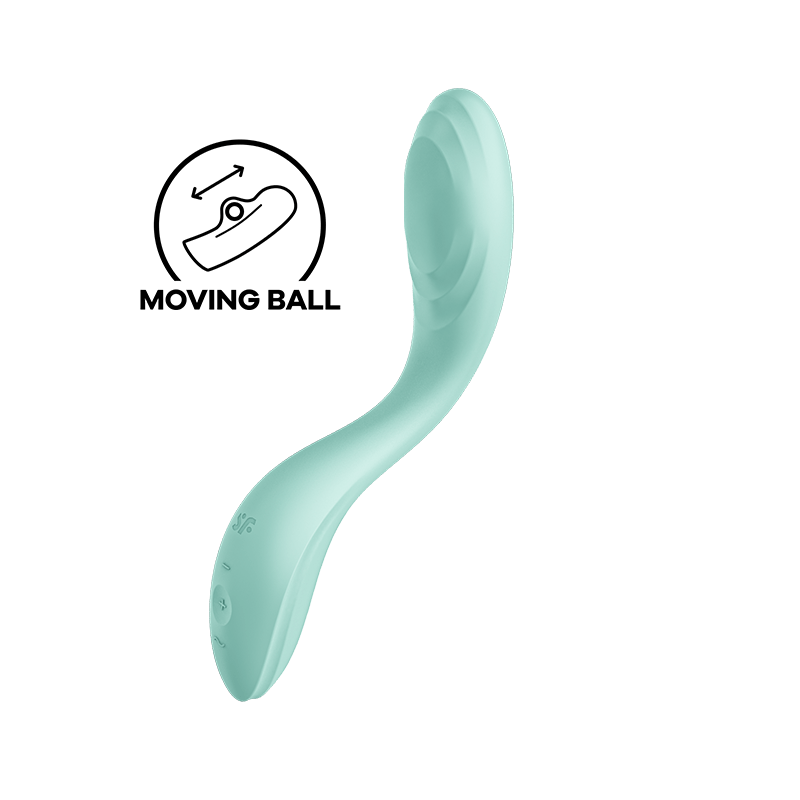 SATISFYER - VIBRATORE RRROLLING PLEASURE GSPOT BIANCO