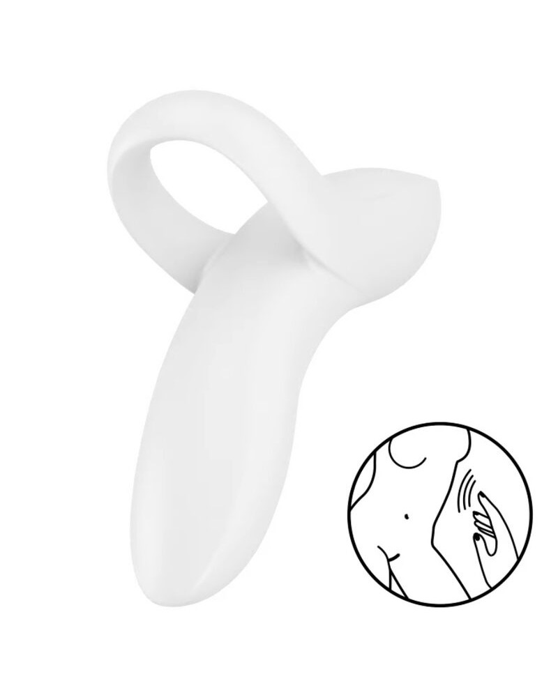 SATISFYER - VIBRATORE DA DITO BOLD LOVER ROSA