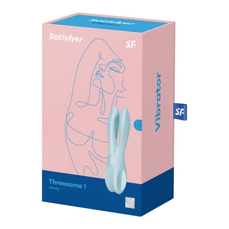 SATISFYER - THREESOME 1 VIBRATORE ROSA