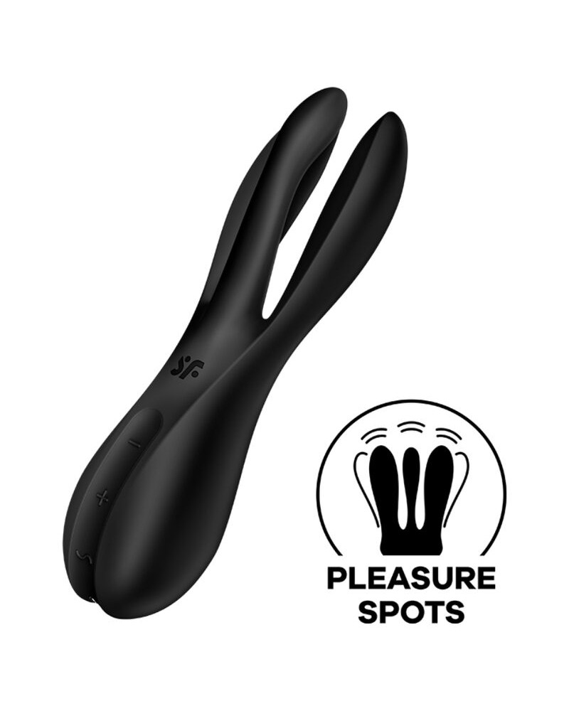 SATISFYER - VIBRATORE THREESOME 2 VIOLA