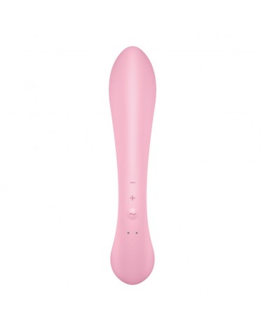 SATISFYER - TRIPLE OH VIBRAZIONE IBRIDA BLU