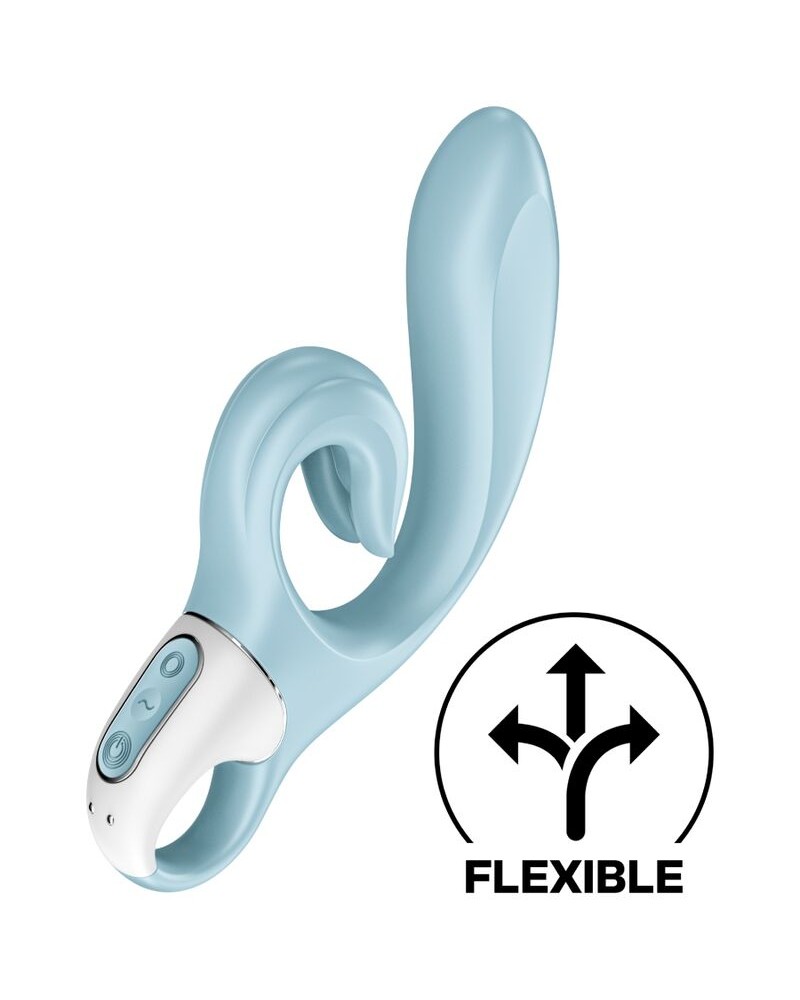 SATISFYER - LOVE ME RABBIT VIBRAZIONE BLU