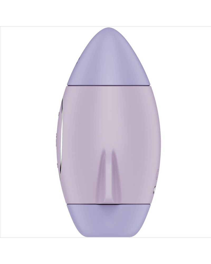 SATISFYER - MISSION CONTROL VIBRATORE PICCOLO BLU A DOPPIO IMPULSO