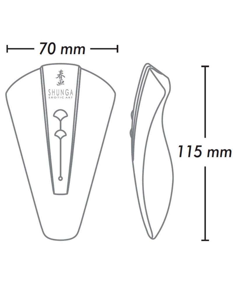 SHUNGA - MASSAGGIATORE INTIMO OBI VIOLA