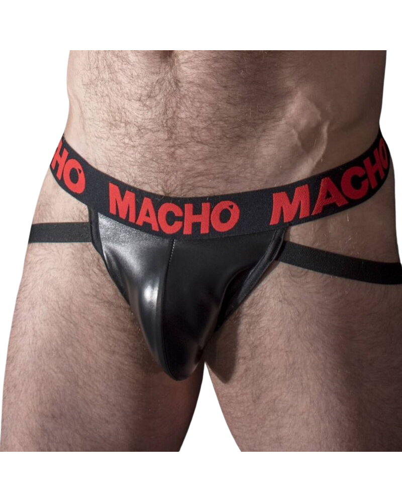 MACHO - MX25RC JOCK ROSSO PELLE XL