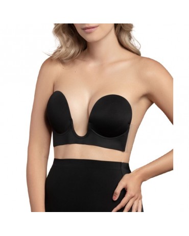BYE-BRA - REGGISENO SENZA MANIGLIE EN U BEIGE COPPA E 2