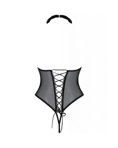 PASSION - TRISHA OPEN BODY NERO L/XL