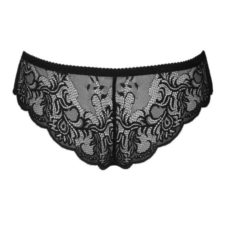 LIVCO CORSETTI FASHION - LOVE STORY LC 90679 PANTY CROTCHLESS NERO L/XL