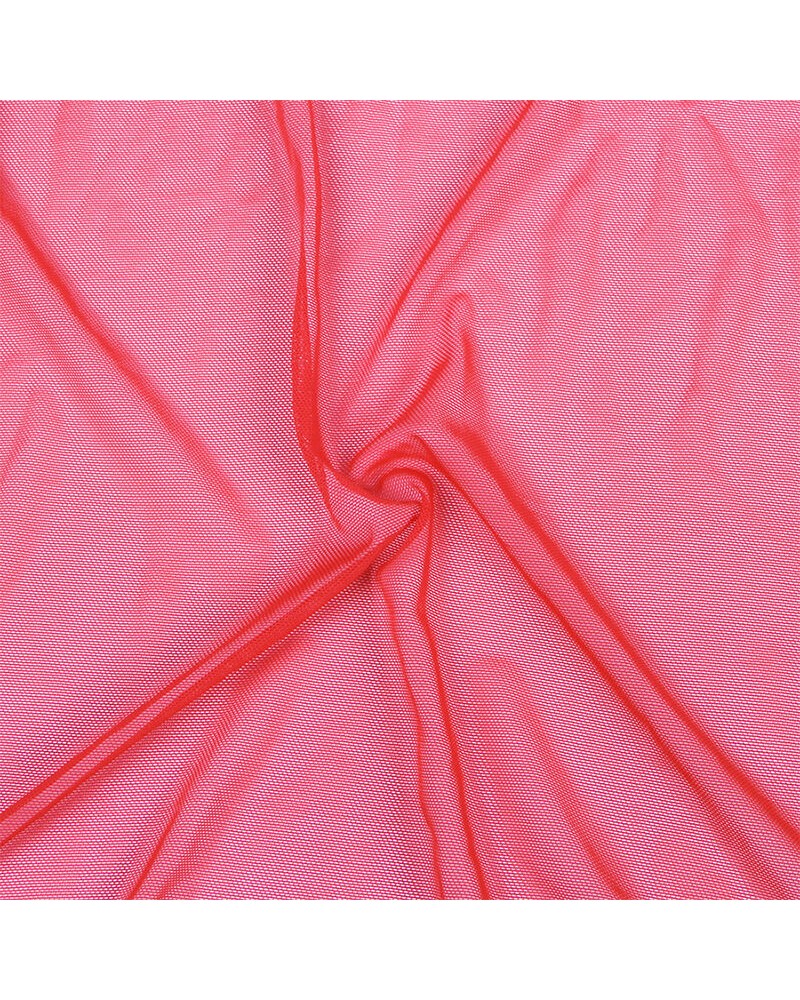 SUBBLIME - VESTAGLIA IN TESSUTO TRASPARENTE CON DETTAGLI IN PIZZO ROSSO L/XL