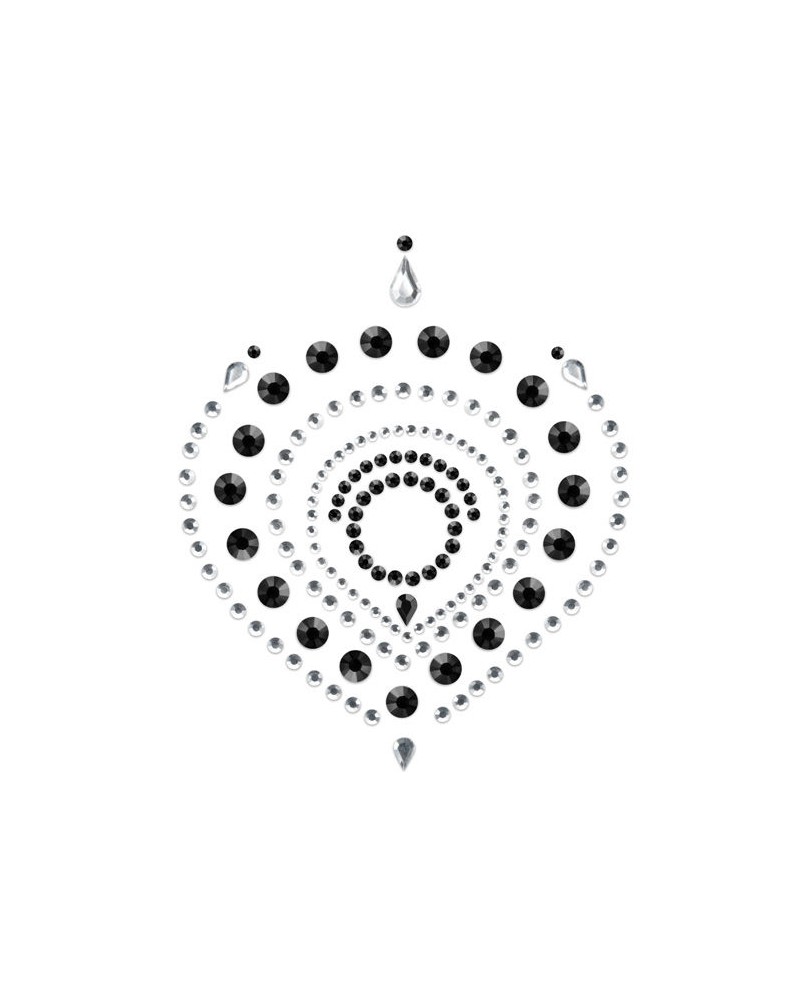 BIJOUX - INDISCRETS FLAMBOYANT NERO  ARGENTO