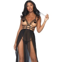 LEG AVENUE - CAGE MAXI ABITO E PERIZOMA S/M 2