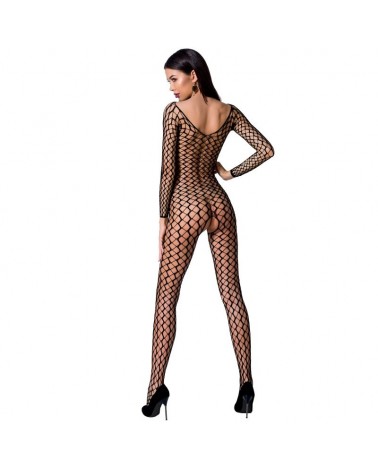 PASSION - WOMAN BS068 BODYSTOCKING ROSSO TAGLIA UNICA