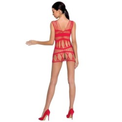 PASSION - WOMAN BS089 BODYSTOCKING ROSSO TAGLIA UNICA 2