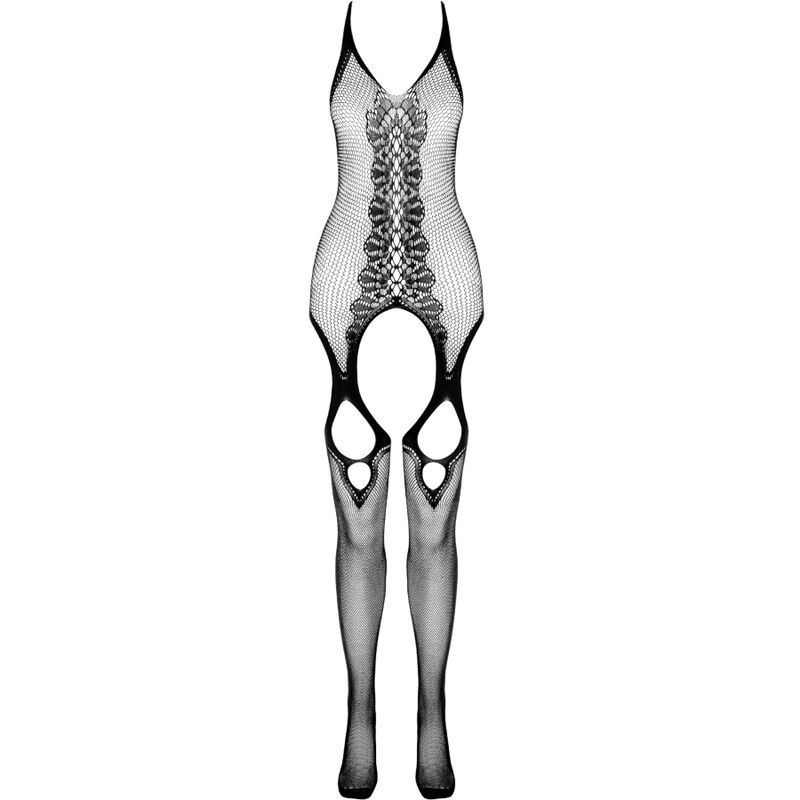 PASSION - COLLEZIONE ECO BODYSTOCKING ECO BS013 BIANCO