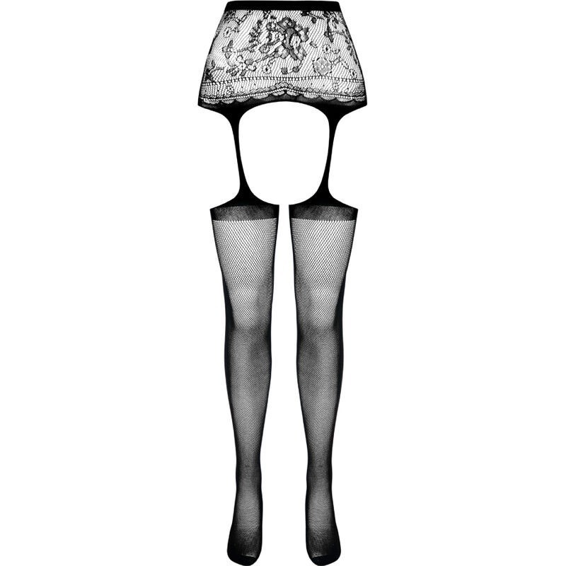 PASSION - S028 CALZE CON GIARRETTIERA TAGLIA UNICA