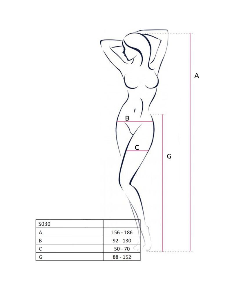 PASSION - S030 CALZE BIANCHE CON GIARRETTIERA TAGLIA UNICA