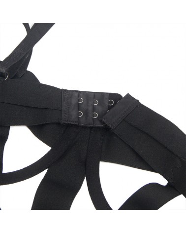 SUBBLIME - CORPO SEXY CON RITAGLI NERO L/XL