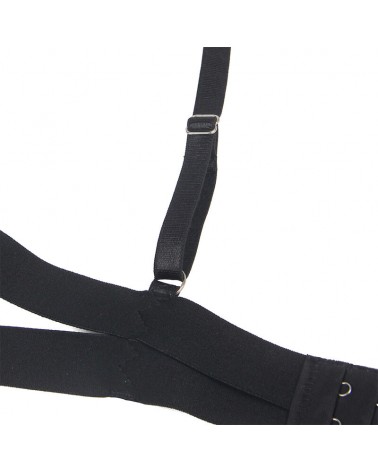 SUBBLIME - CORPO SEXY CON RITAGLI NERO L/XL