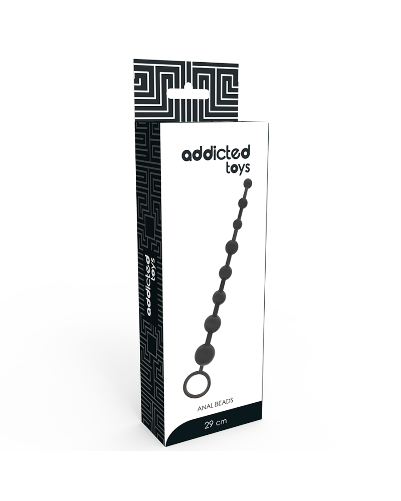 ADDICTED TOYS - PERLINE ANALI 29 CM NERO