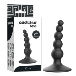 ADDICTED TOYS - PLUG SESSUALE ANALE 10 CM NERO 2