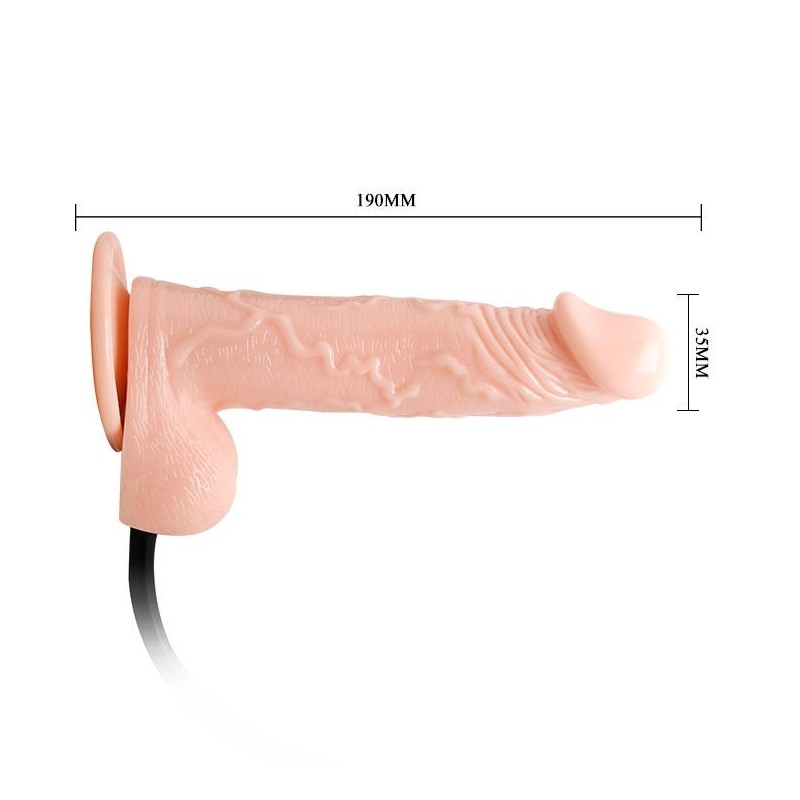 BAILE - DILDO VIBRANTE E GONFIABILE REALISTICO