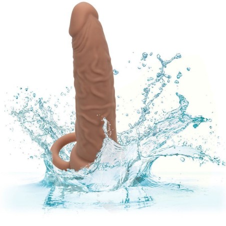 CALEXOTICS - PERFORMANCE MAXX RICARICABILE DOPPIO PENETRATORE MARRONE PELLE