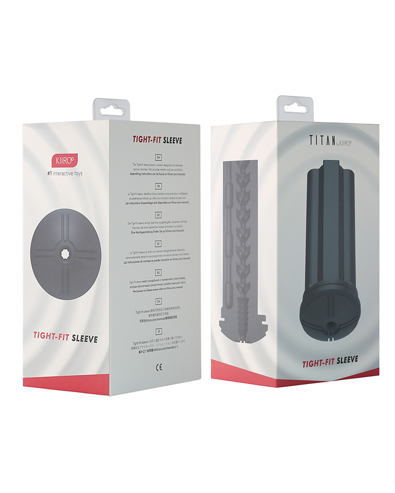 KIIROO - COPERTURA MASTURBATORE ANALE TITAN MASSIMA VESTIBILIT