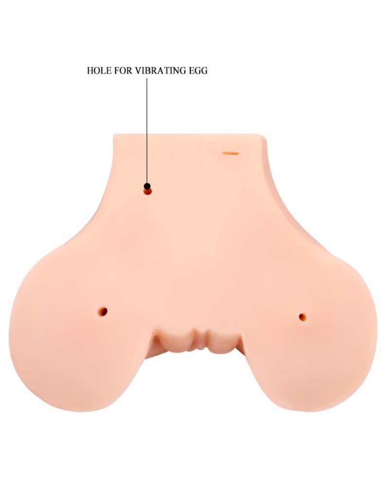 CRAZY BULL - VAGINA E ANO CON RETE REALISTICA CON VIBRAZIONE