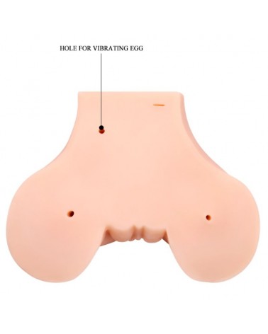 CRAZY BULL - VAGINA E ANO CON RETE REALISTICA CON VIBRAZIONE