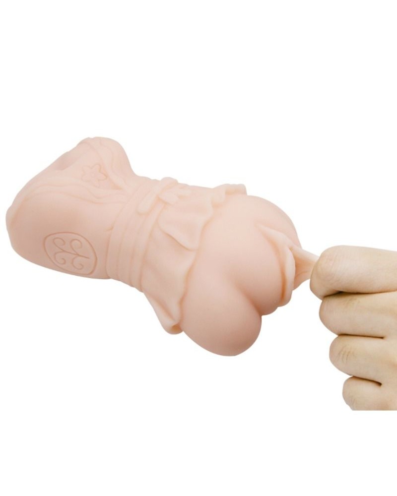 CRAZY BULL - MASTURBADOR VAGINA CON PELLE ACQUATA CON PROIETTILI VIBRANTI