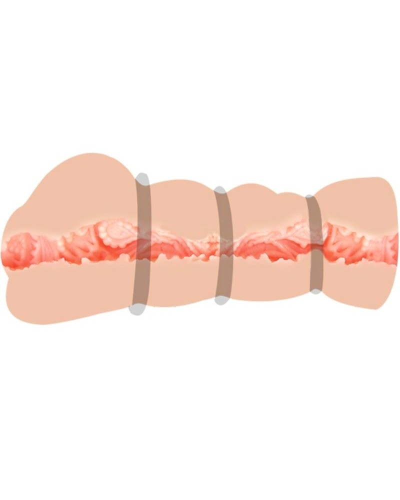 CRAZY BULL - MASTURBATORE VAGINA CON ANELLI