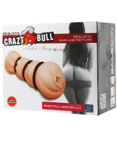 CRAZY BULL - MASTURBATORE VAGINA CON ANELLI