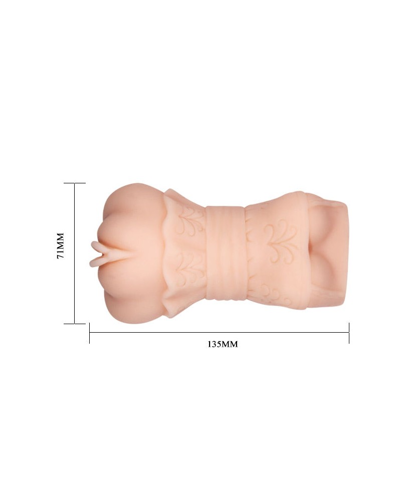 CRAZY BULL - MASTURBADOR PELLE ACQUA MODELLO VAGINA 2