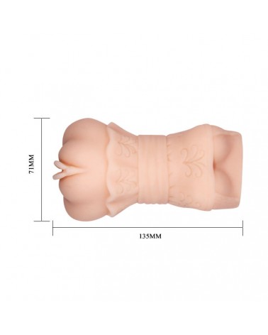 CRAZY BULL - MASTURBADOR PELLE ACQUA MODELLO VAGINA 2