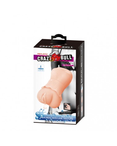 CRAZY BULL - MASTURBADOR PELLE ACQUA MODELLO VAGINA 2