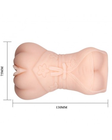 CRAZY BULL - MASTURBADOR PELLE ACQUA MODELLO VAGINA 4