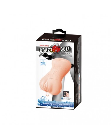 CRAZY BULL - MASTURBADOR PELLE ACQUA MODELLO VAGINA 4