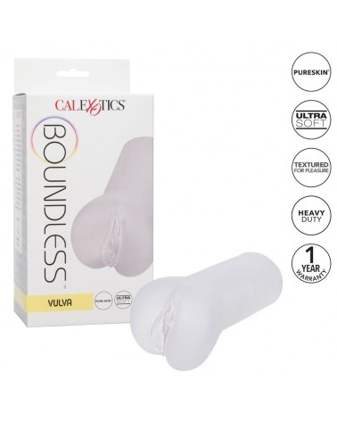 CALEXOTICS - BOUNDLESS VULVA STROKER TRASPARENTE