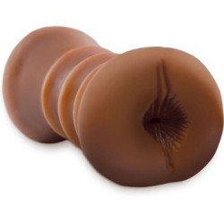 FETISH FANTASY EXTREME - MASTURBATORE REALISTICO A DOPPIA ENTRATA VAGINA E ANO MARRONE 2
