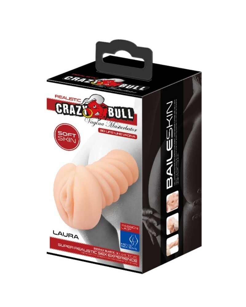 CRAZY BULL - MASTURBATORE VAGINA PORTATILE
