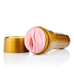 FLESHLIGHT - UNIT DI ALLENAMENTO PINK LADY STAMINA + LANCIO UNIVERSALE + LUBRIFICANTE AQUA QUALITÀ 50 ML 2