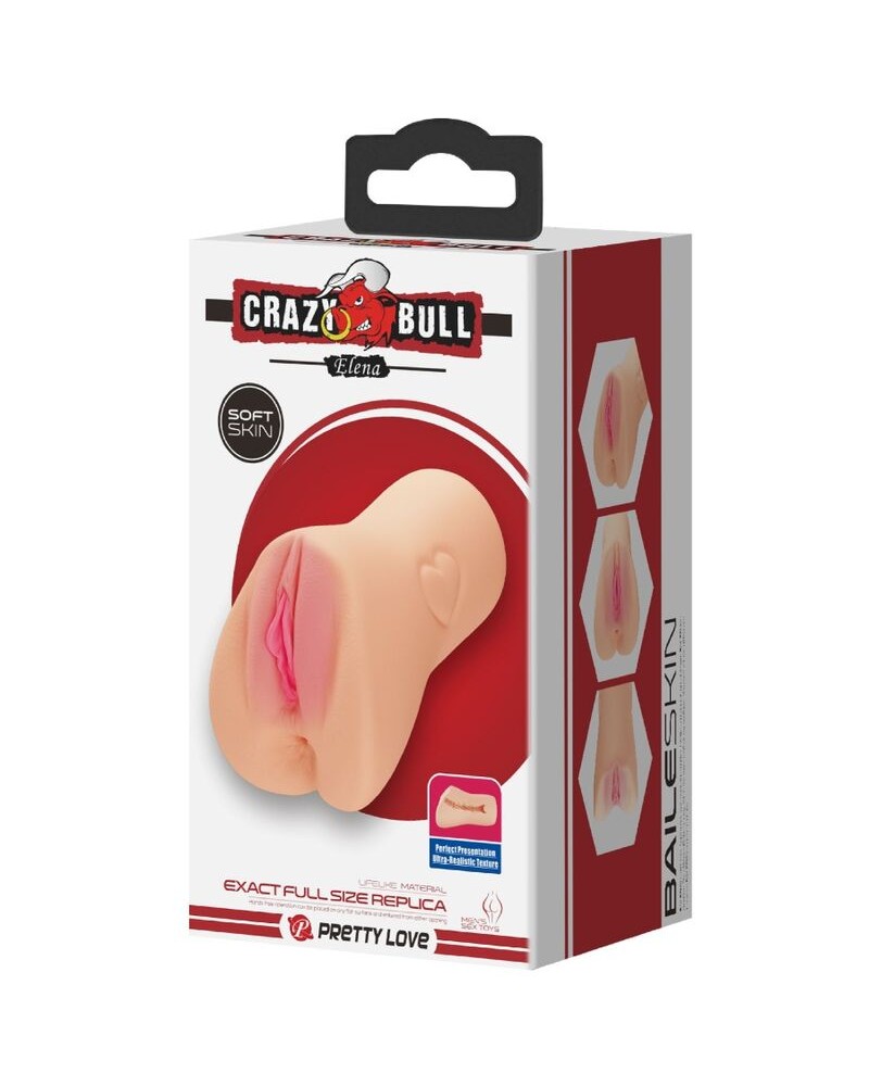 CRAZY BULL - MASTUBADOR A FORMA DI VAGINA DI ELENA